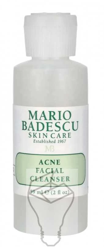 Mario Badescu Acne Facial Valiklis veido prausiklis riebiai odai, 59 ml