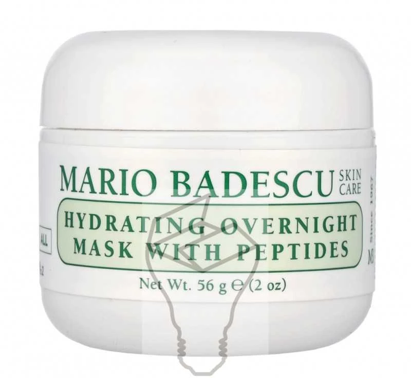 Mario Badescu Hydrating Overnight Mask With Peptides naktinė veido kaukė, 59 ml
