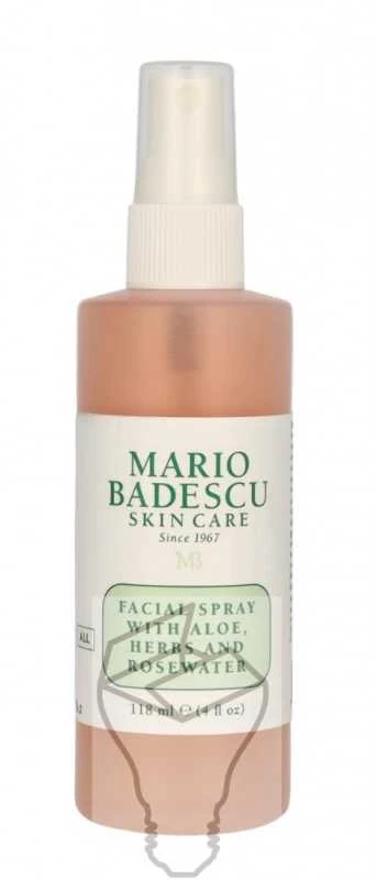 Mario Badescu veido purškalas su alaviju, žolelėmis ir rožių vandeniu 118ml