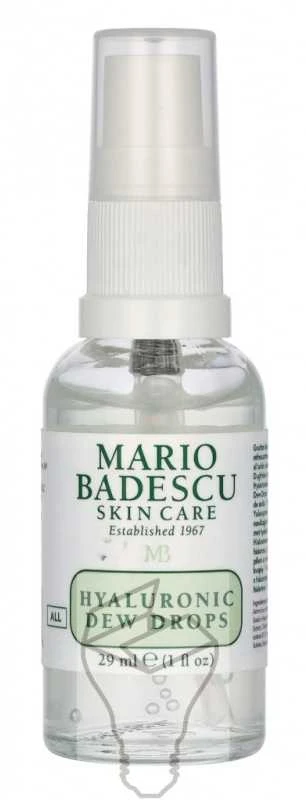 Mario Badescu Hyaluronic Dew Drops gelinis veido serumas su hialuronu, 29 ml