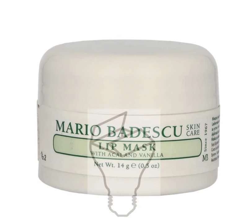 Mario Badescu Lip Mask With Acai & Vanilla kaukė lūpoms, 14 g