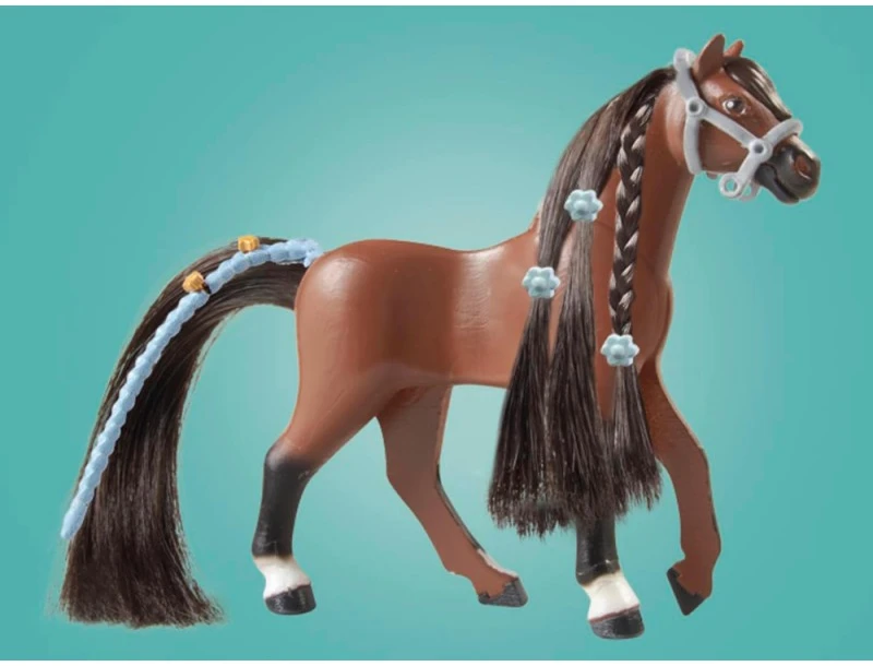 PLAYMOBIL WORLD OF HORSES Konkūro arena su Zoe ir Blaze 71355