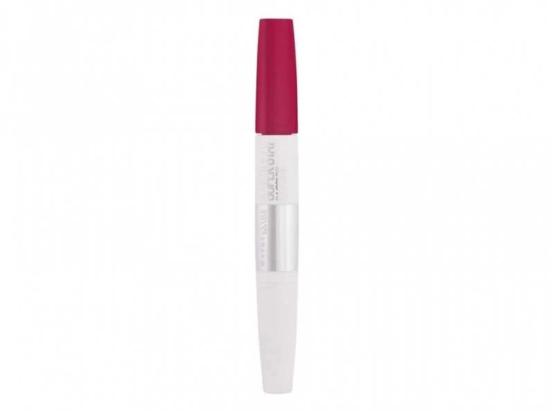 Lūpų dažai Maybelline Superstay 24 2-Step Liquid Lispstick makiažas 195 Raspberry