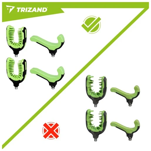 Meškerės atramos antgalis - 2 Trizand komplektai