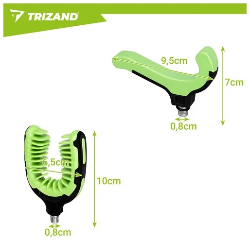 Meškerės atramos antgalis - 2 Trizand komplektai