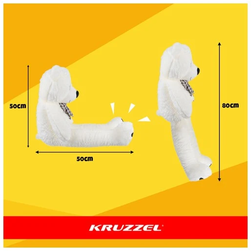 Pliušinis meškinas Kruzzel 26099, 100 cm