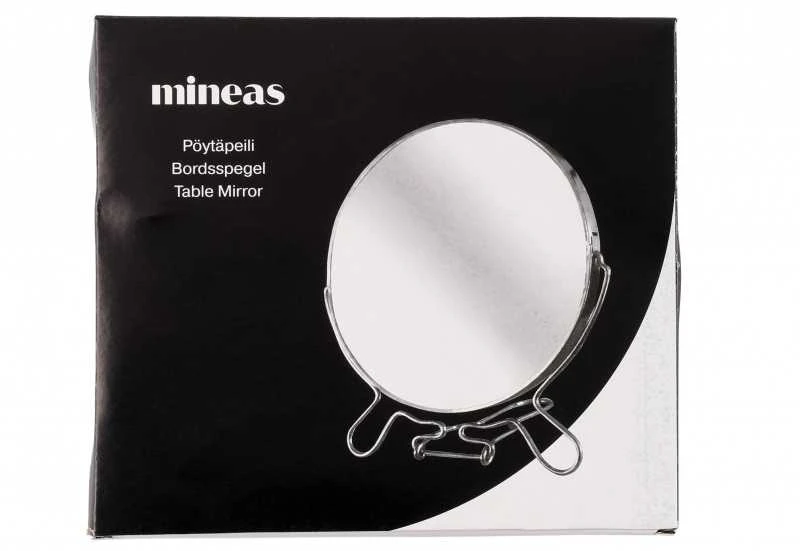Mineas Dvipusis pastatomas veidrodis Ø14.5cm