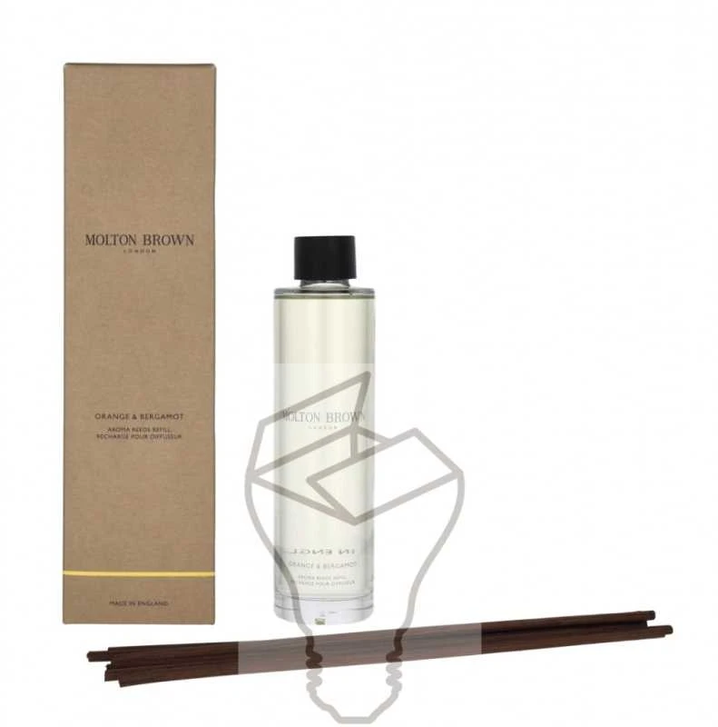 Molton Brown Oranžinis & Bergamot Aroma Reeds - Refill kvapų difuzoriaus papildymas, 150 ml