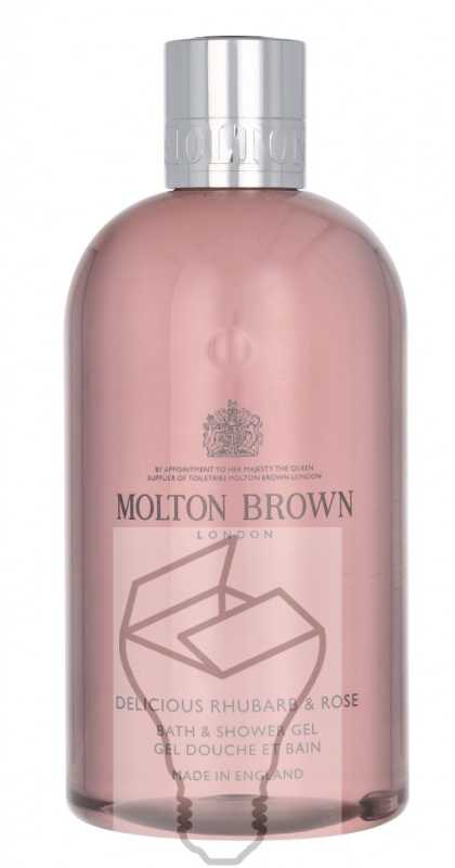 Molton Brown Delicious Rhubarb & Rose Bath & Dušo želė dušo želė, 300 ml
