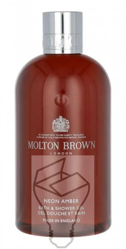 Molton Brown Neon Amber Bath & Dušo želė dušo želė, 300 ml