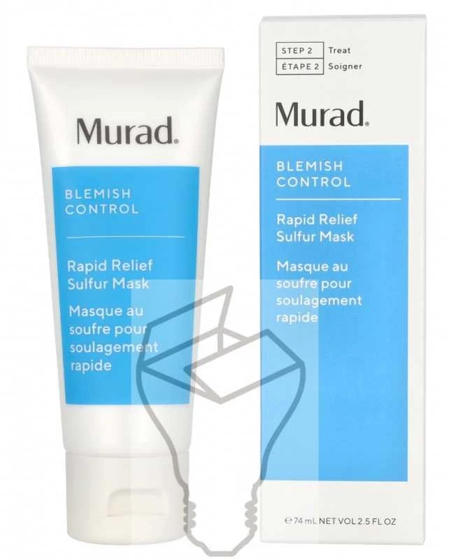 Murad Skincare Murad Rapid Relief Sulfur Mask molio veido kaukė, 75 ml