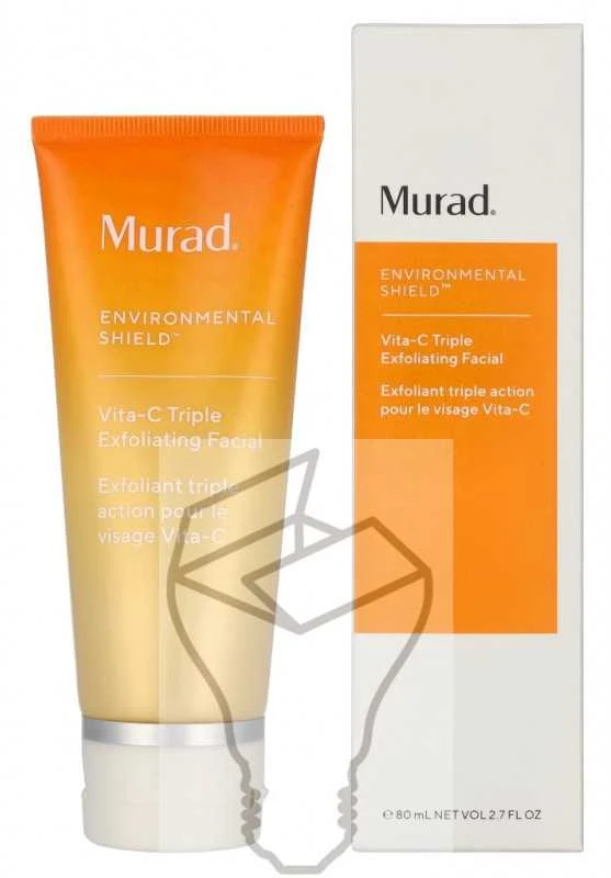 Murad Skincare Murad Vita-C Triple Exfoiliating Facial valomasis veido šveitiklis, 80 ml