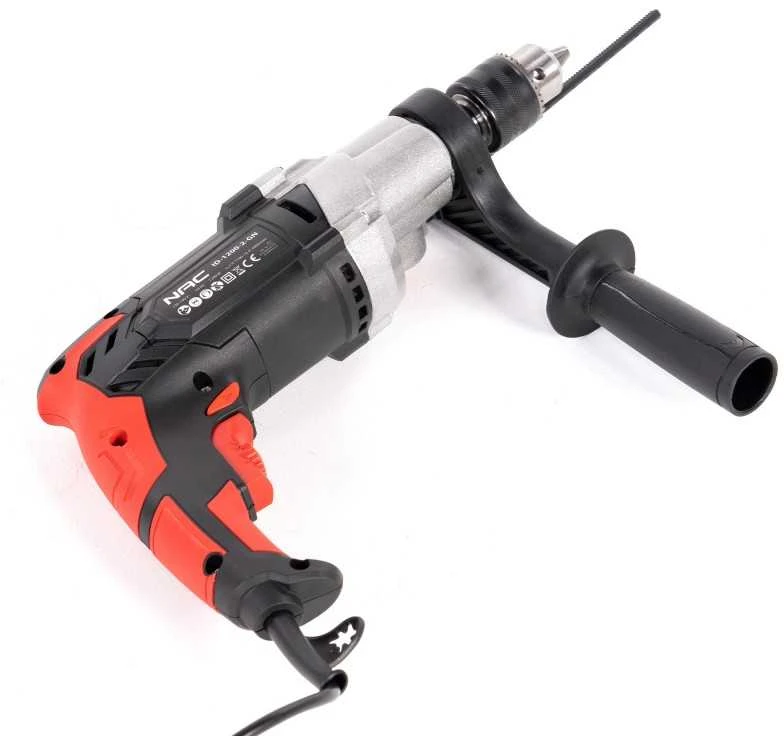 NAC 2 greičių smūginis gręžtuvas 1200W ID-1200-2-GN