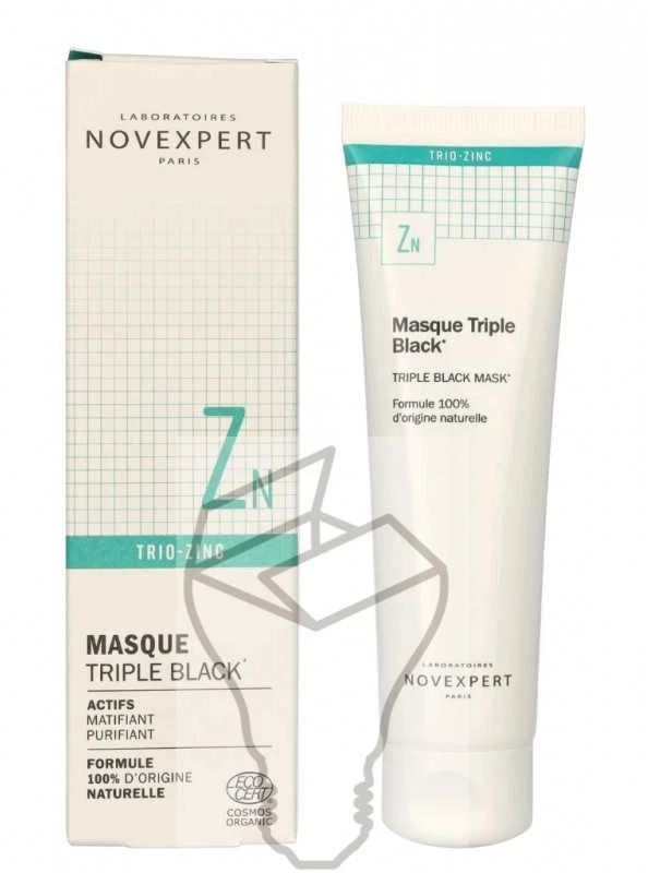 „Novexpert“ trigubai juoda kaukė, 70 g