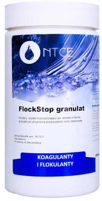 Ntce Flockstop granulės baseino vandens koaguliacijai 1kg BA0574