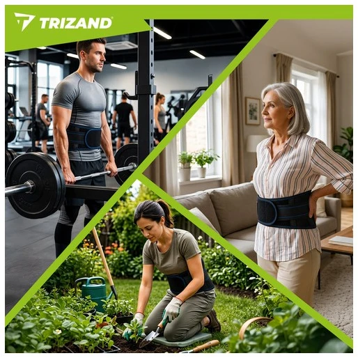 Nugaros atramos diržas - 24 magnetai - 100 cm Trizand