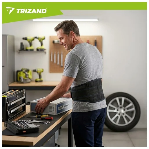 Nugaros atramos diržas - 24 magnetai - 110 cm Trizand