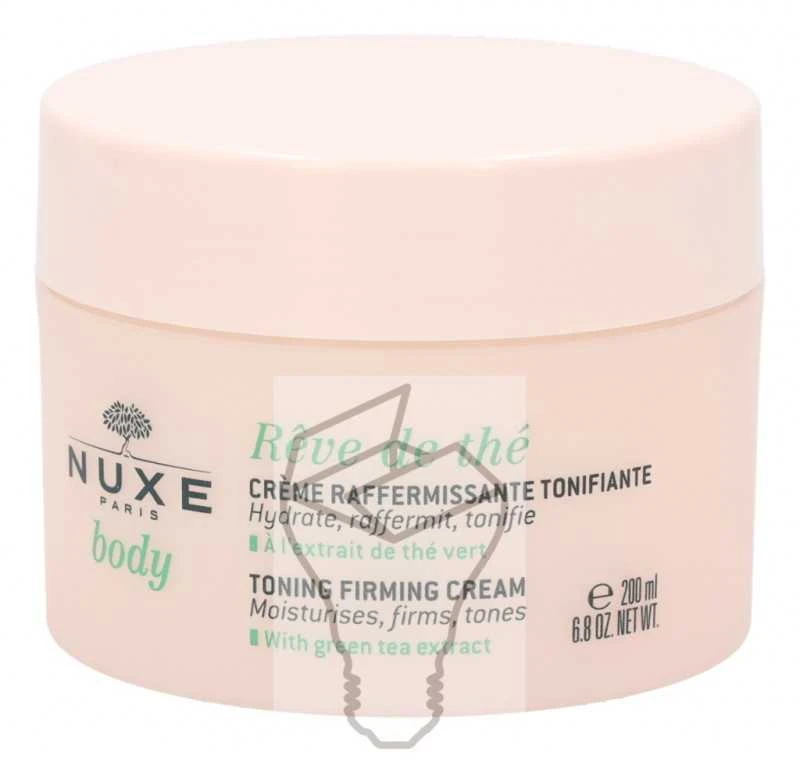 Tonizuojamasis ir stangrinamasis kremas „NUXE Body Rêve de Thé“, 200 ml