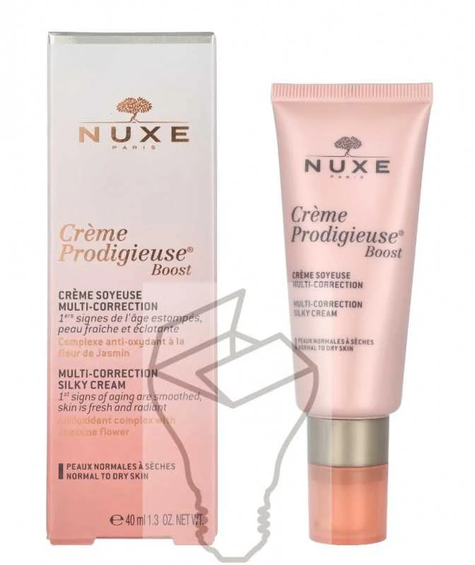 Nuxe Koreguojamasis šilkinės konsistencijos kremas normaliai ir sausai odai „Crème Prodigieuse® silky cream for normal to dry skin“, 40 ml