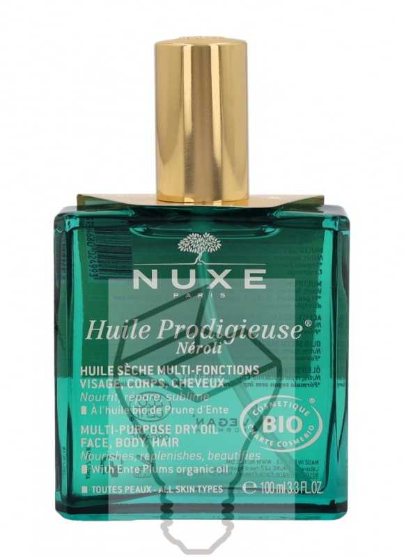 Nuxe Sausasis aliejus „Huile Prodigieuse® Multi- Purpose Organic Neroli Dry Oil“ (veidui, kūnui, plaukams)