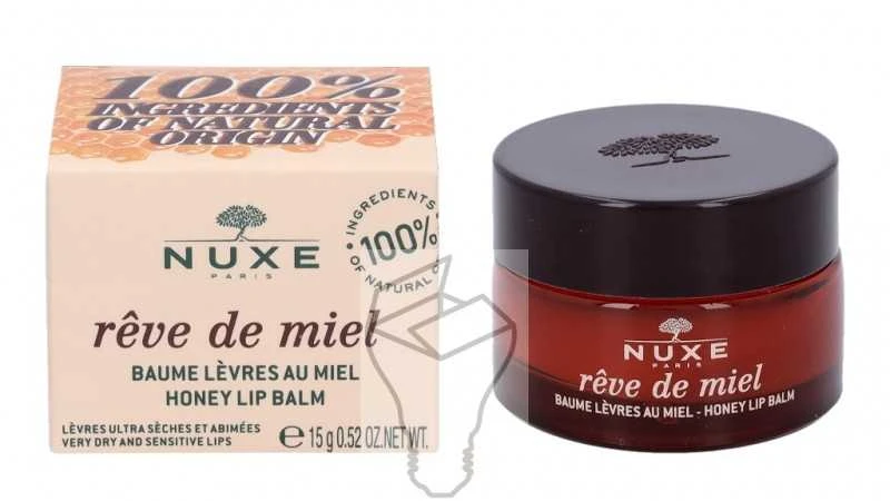 NUXE Reve de Miel Honey Lūpų balzamas moterims, 15 g
