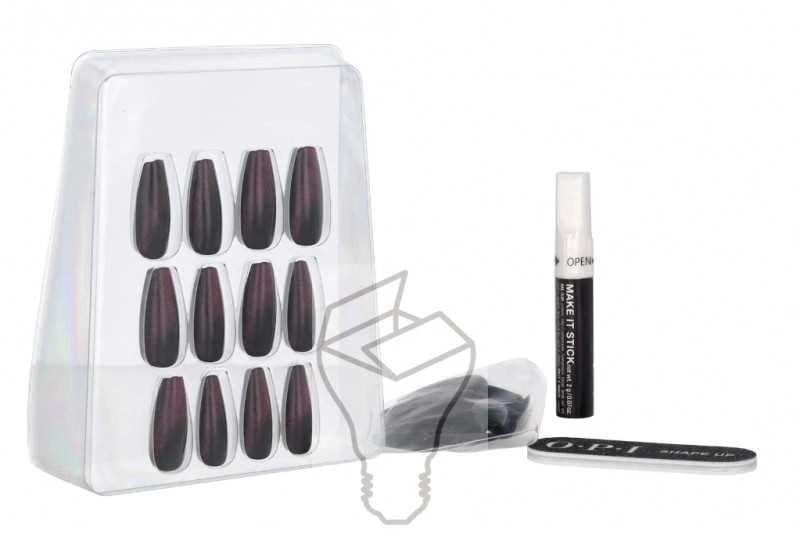 „Opi Xpress-On“ dirbtiniai nagai Nagų dailė „Swipe Night“ 30 U