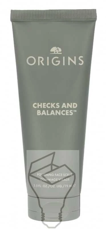 Origins Checks & Balances Polishing Face Scrub glotninamasis veido šveitiklis, 75 ml