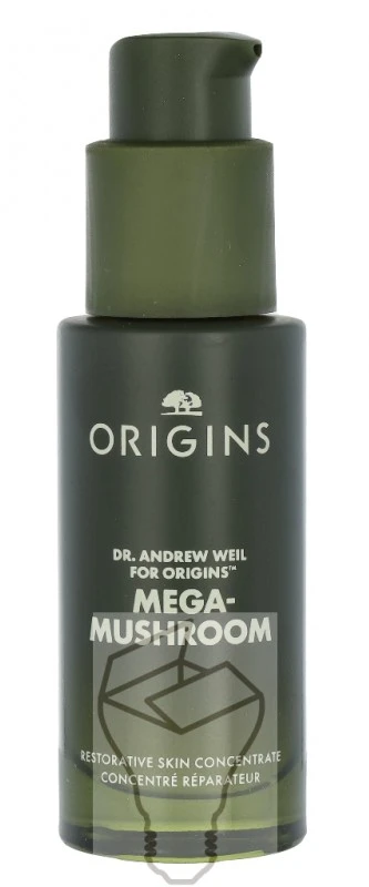 Origins Dr. Andrew Weil for Origins™ Mega-Mushroom Restorative Skin Concentrate koncentratas odos barjerą atkurianti priemonė, 30 ml