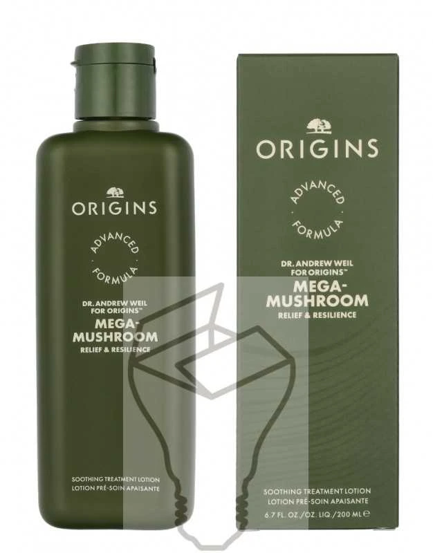 Origins Dr. Andrew Weil for Origins™ Mega-Mushroom Relief & Resilience raminamasis losjonas raminamasis veido losjonas, 200 ml