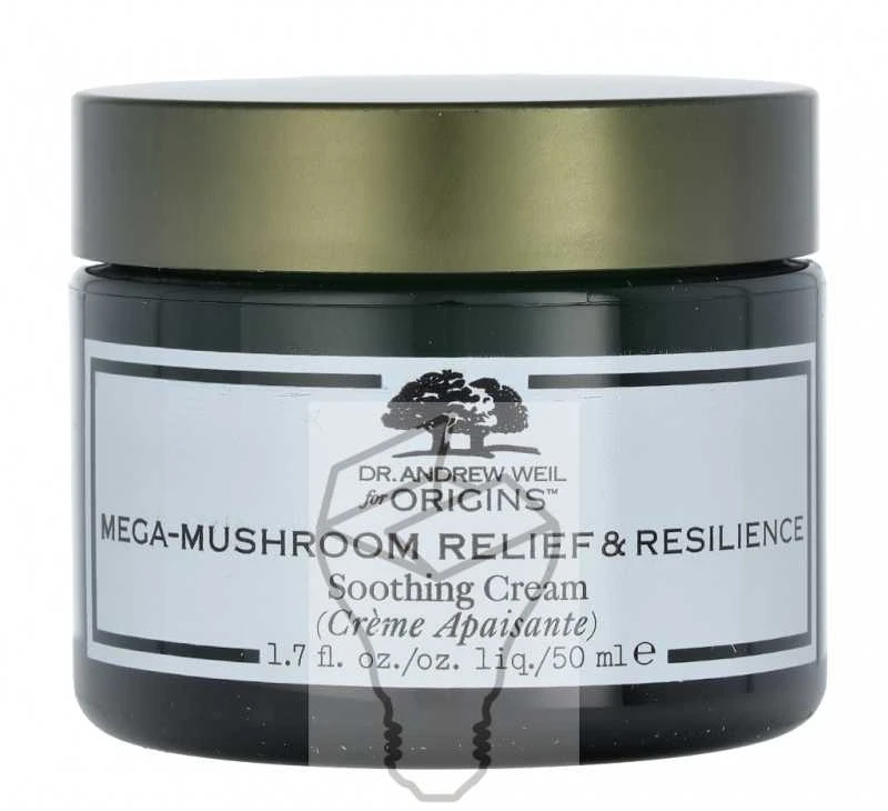 Origins Dr. Andrew Weil for Origins Mega-Mushroom Relief & Resilience Soothing Kreminis raminamasis ir drėkinamasis kremas, 50 ml