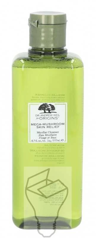 Origins Dr. Andrew Weil for Origins™ Mega-Mushroom Micellar Valiklis valomasis micelinis vanduo, 200 ml