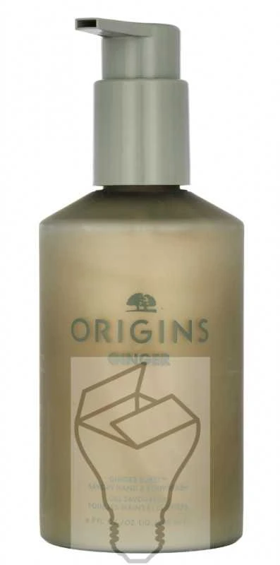 Origins Ginger Burst Savory Kūno prausiklis dušo želė rankoms ir kūnui, 200 ml