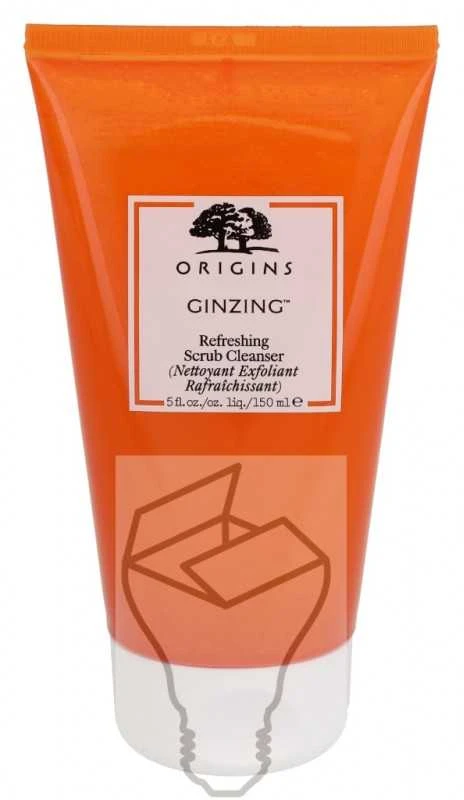 Origins Ginzing Refreshing Scrub Valiklis energijos suteikiantis veido šveitiklis, 150 ml