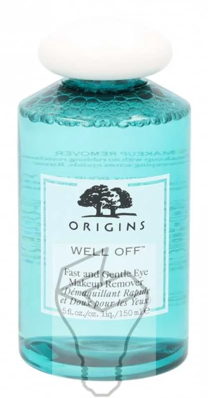 Origins Well Off Fast And Gentle Eye makiažo valiklis švelnus akių makiažo valiklis, 150 ml