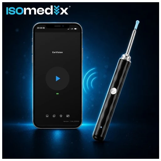 Otoscope - 14-piece set. Isomedix