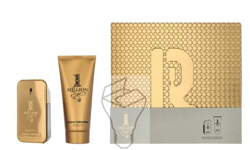 Paco Rabanne 1 Million rinkinys vyrams (kvepalai EDT, 50 ml + dušo želė, 100 ml)