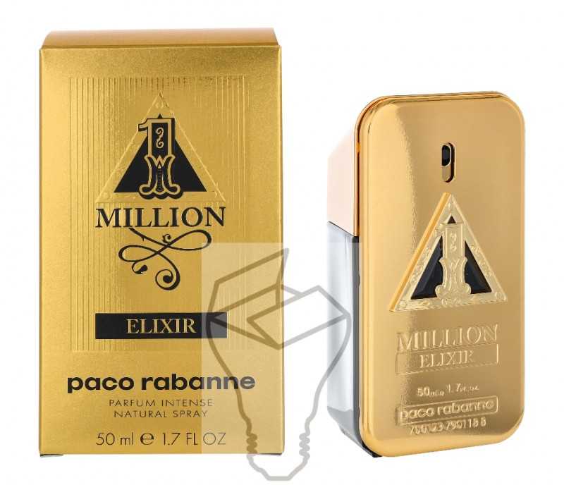Paco Rabanne 1 Million Eliksyras Parfum Intense EDP Purškiklis, 50 ml