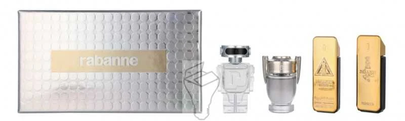 Paco Rabanne miniatiūrų rinkinys vyrams (4 x 5 ml)