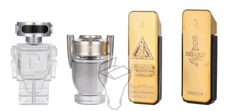 Paco Rabanne miniatiūrų rinkinys vyrams (4 x 5 ml)