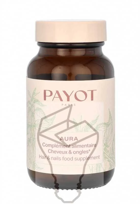 Payot Aura plaukų ir nagų maisto papildas, 60 vnt