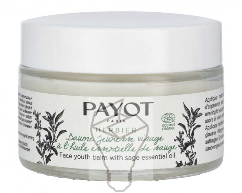 Payot Herbier veido balzamas jaunimui su šalavijų eteriniu aliejumi, 50 ml