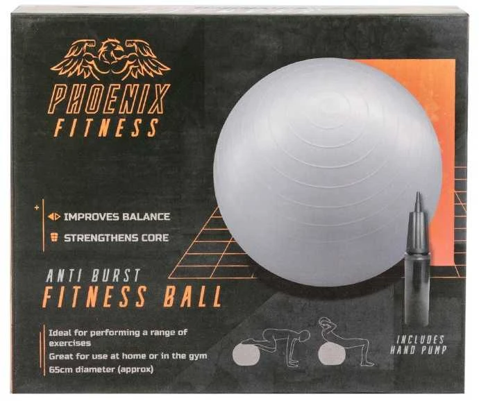 Phoenix Fitness Gimnastikos kamuolis Phonex Fitness, 65cm