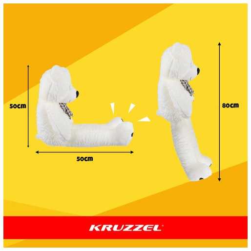 Pliušinis meškinas Kruzzel 26099, 100 cm
