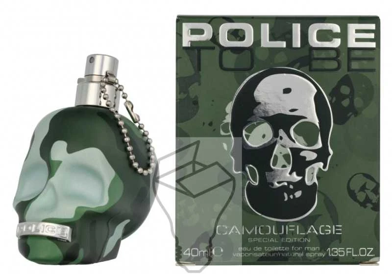 Police To Be Camouflage EDT tualetinis vanduo vyrams, 40 ml