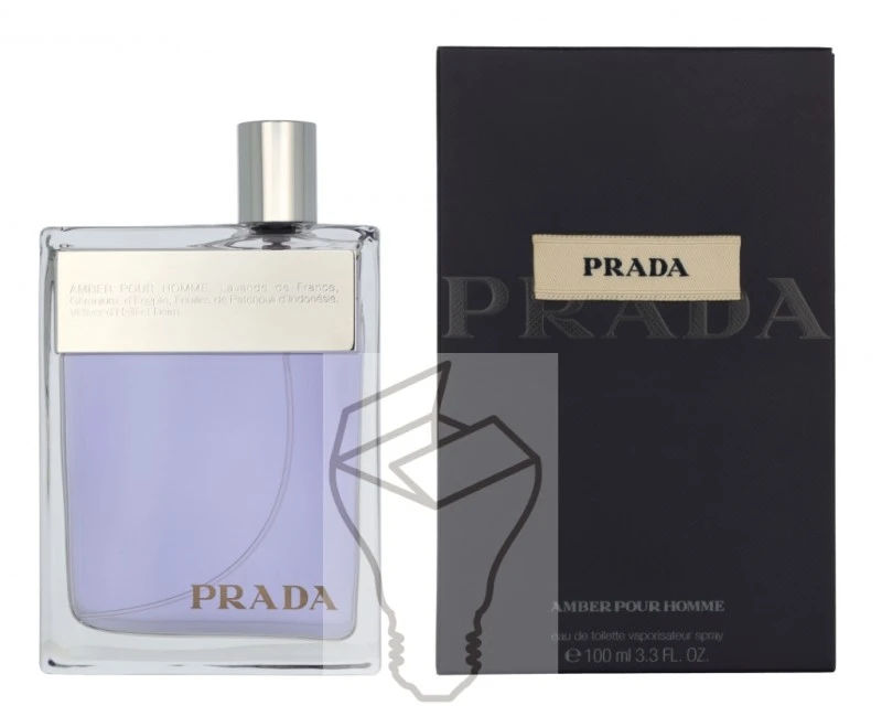 Prada Amber Pour Homme EDT tualetinis vanduo, 100 ml