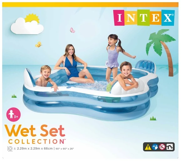 Intex Pripučiamas baseinas Swim Center Family Lounge, 56475NP
