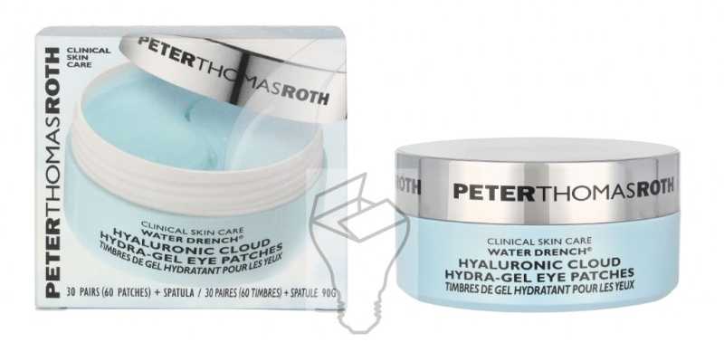 P.T. Roth Vanduo Drench Hyal. Cloud Hydra-Gel Eye Pat. Set, 60 piece