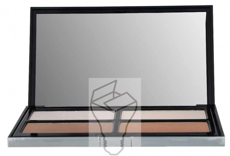 Pupa Milano Pupa #READY4SELFIE Contouring & Strobing Powder Palette kontūravimo ir strobingo pudros paletė, atspalvis: 001-Light Skin, 17,5 g