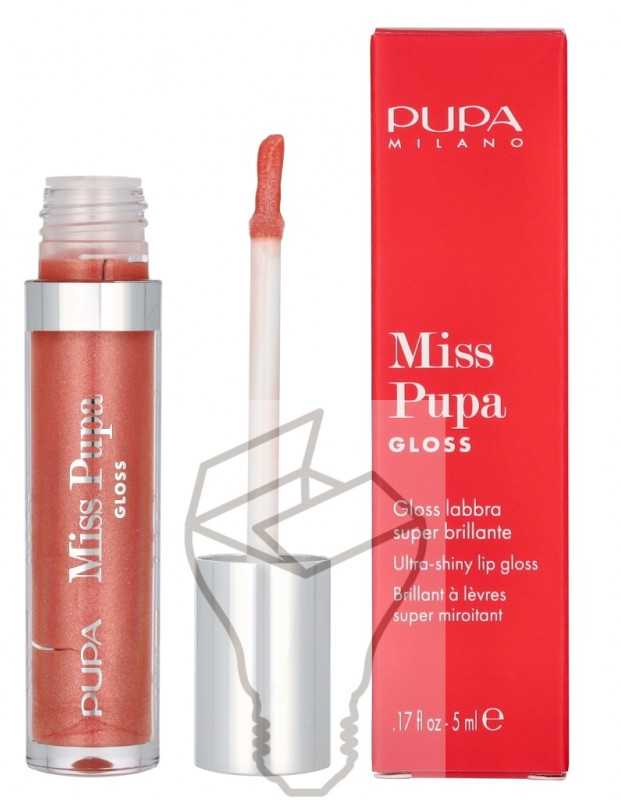 Pupa Milano Pupa Miss Pupa Ultra-Shine Lūpų blizgis, 5 ml