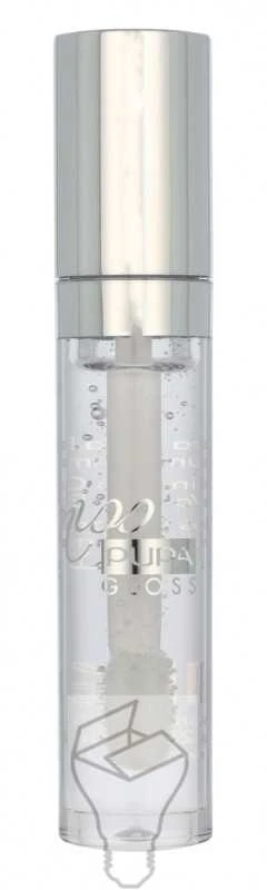 Pupa Milano Miss Pupa lūpų blizgesys, 5 ml, spalva: 100 Crystal Glass
